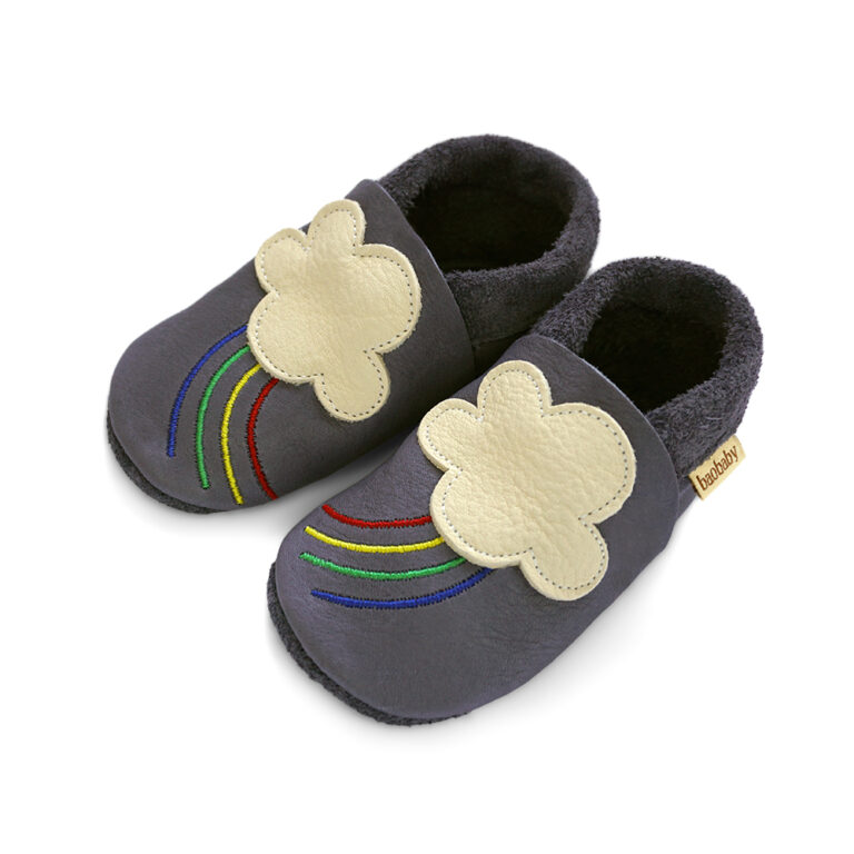 Mehki otroški čevlji Baobaby, Rainbow