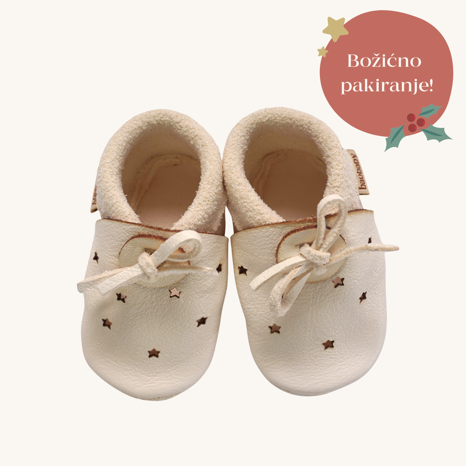 Baobaby mekane dječje cipelice, Stars white