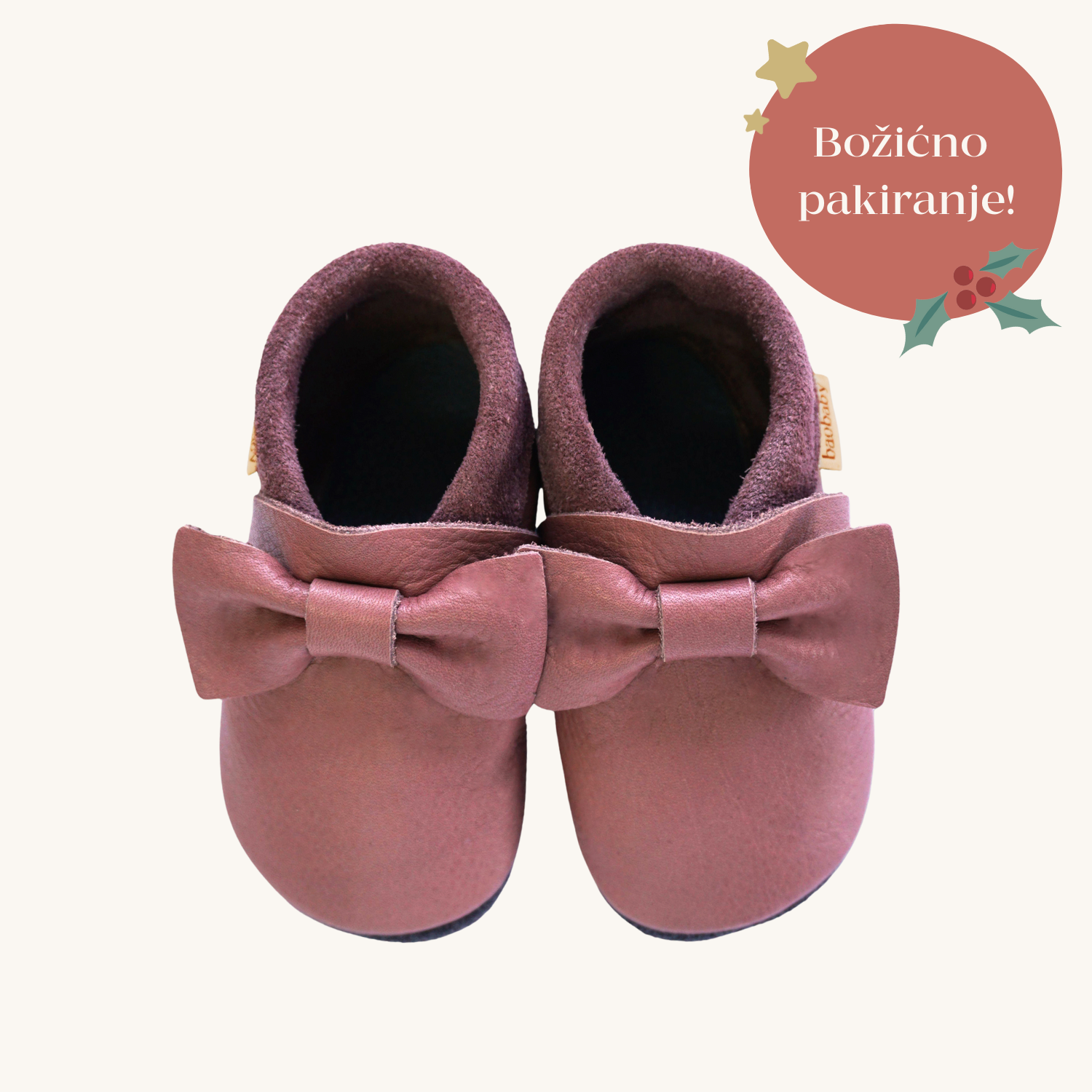 Baobaby soft children's shoes, Piruetice grapeshake