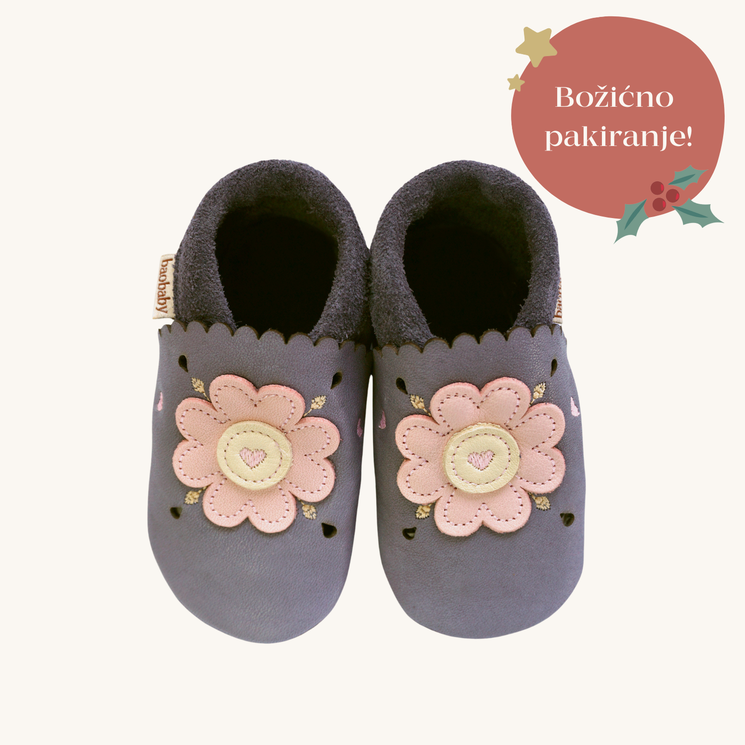 Baobaby soft baby shoes, Daisy