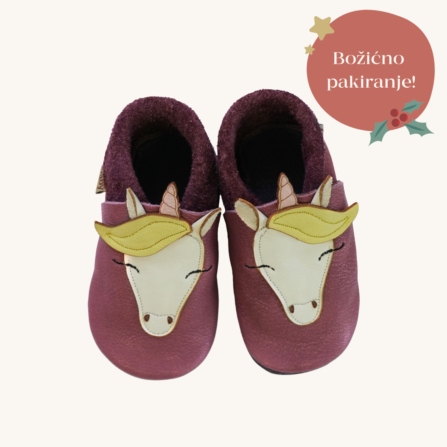Baobaby soft baby shoes, Unicorn Dreams