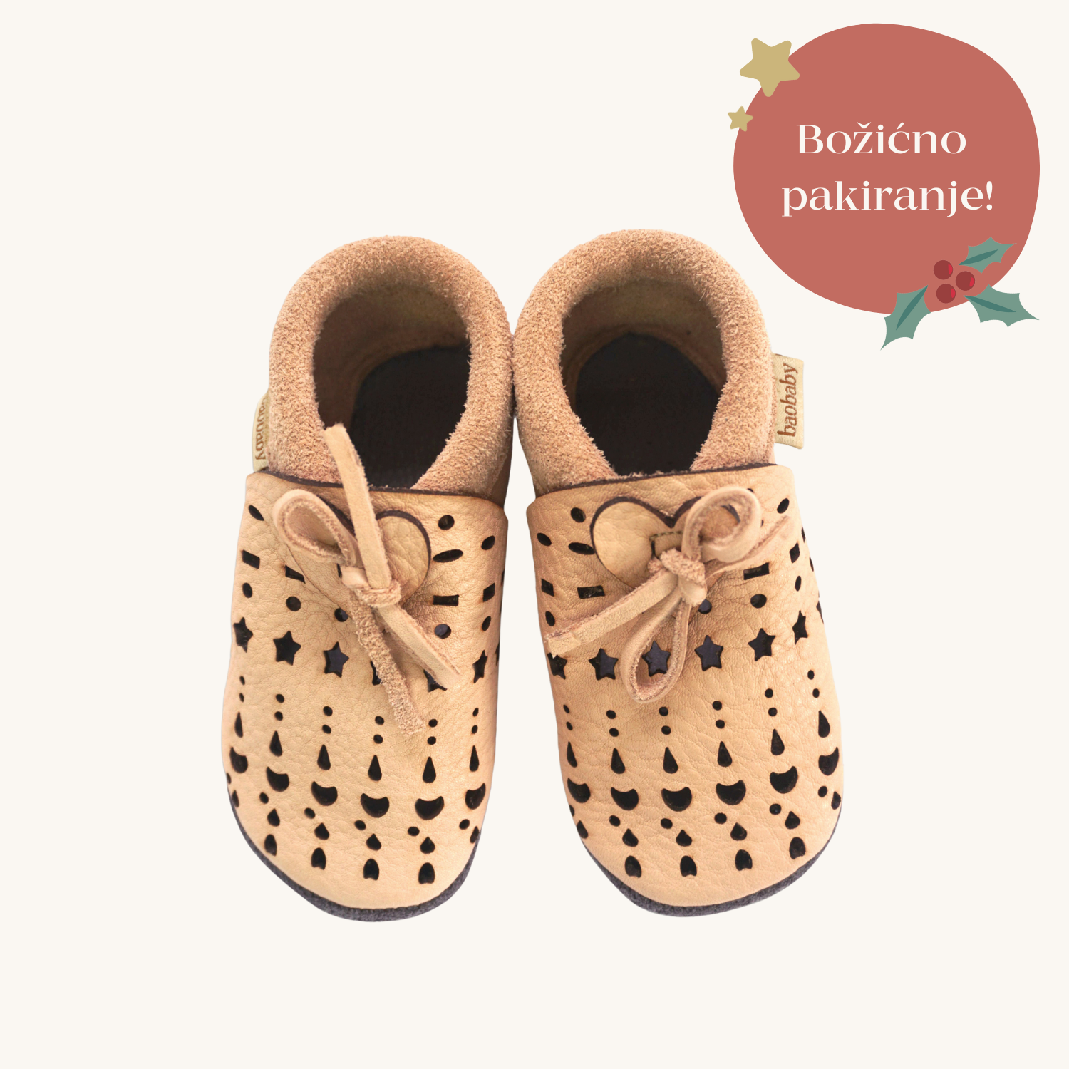 Baobaby soft children's shoes, Dots powder