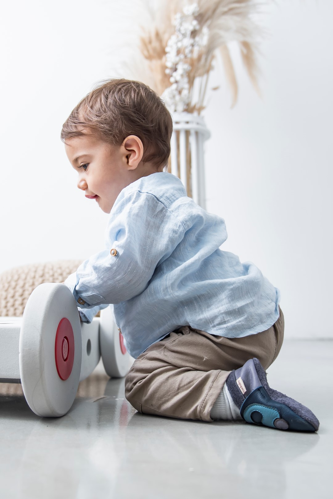 Baobaby mekane dječje cipelice Buggy navy - Slika 6