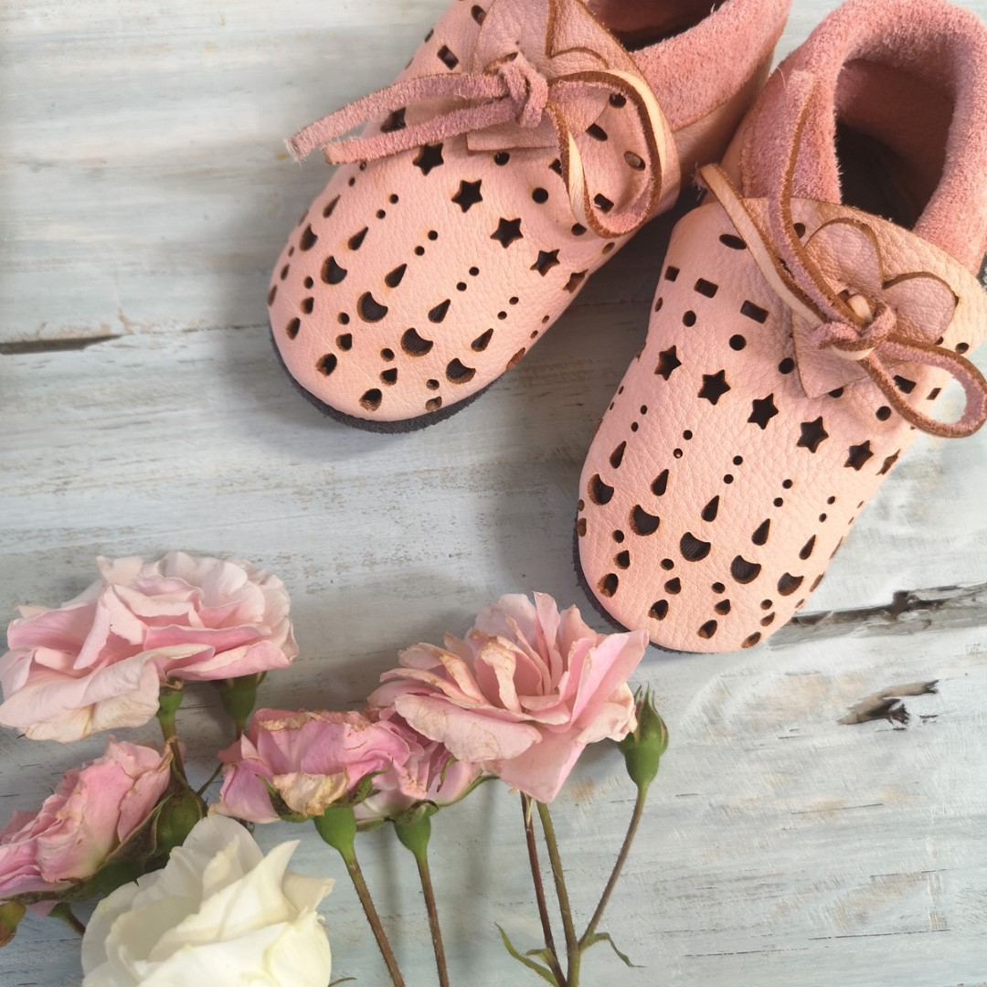 Baobaby mekane dječje cipelice, Dots pink - Slika 6