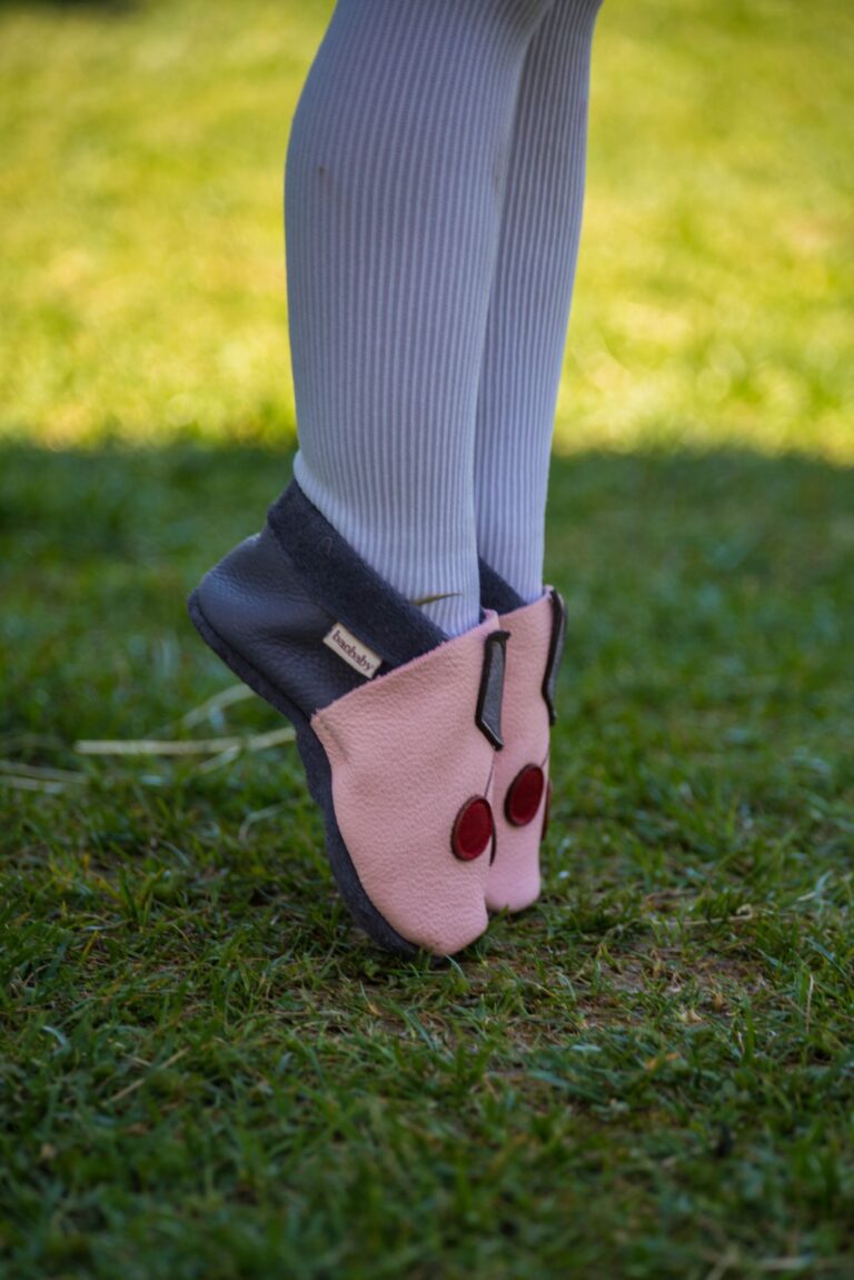 Baobaby soft baby shoes, Cherry Pop