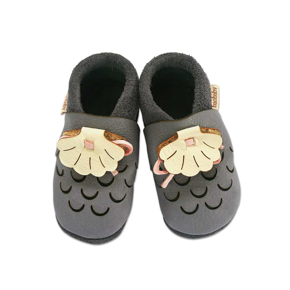 Baobaby soft children's shoes, Mermaid