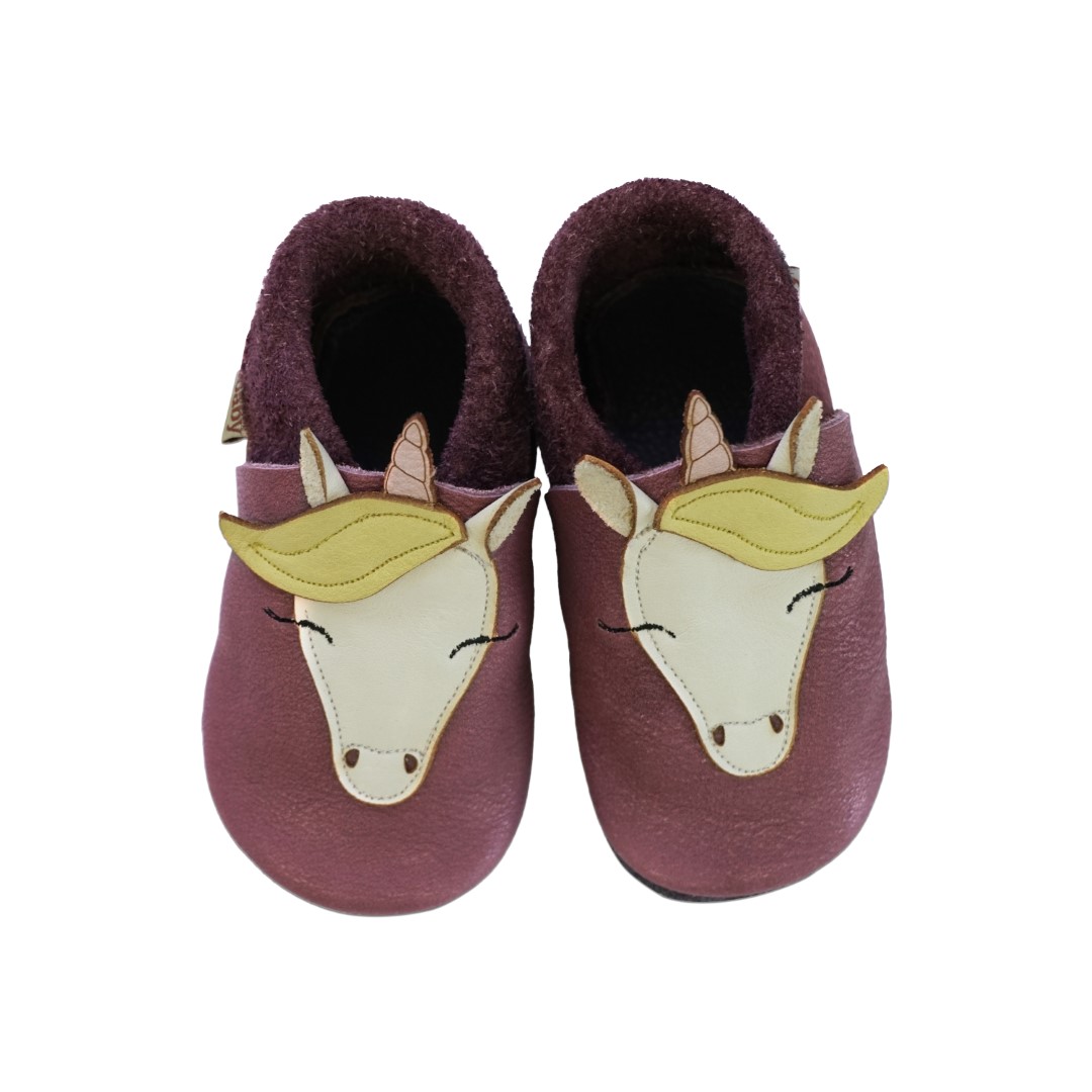 Baobaby soft baby shoes, Unicorn Dreams